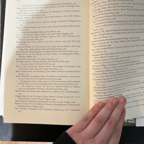 2001 JOHN ADAMS David McCullough RARE ADAMS Quote / Pulitzer - Picture 7 of 7